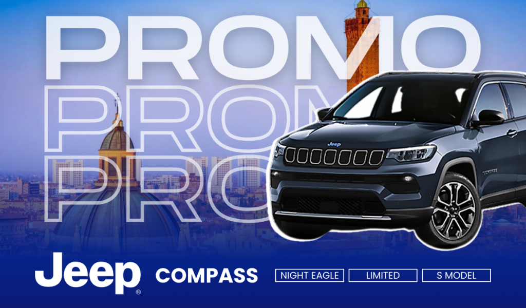 Promozione Jeep Compass – Stock disponibile Diesel e Benzina